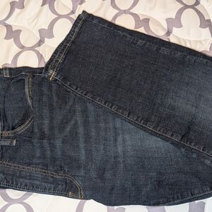 Lucky Brand Men's Dark Wash Straight Jeans